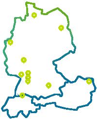 DACH-Standortkarte klein