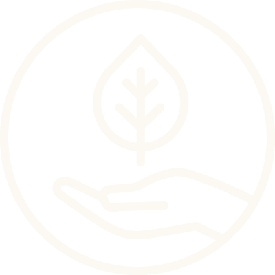 Umwelt Hand Pflanze Blatt Natur Baum ESG Verantwortung - Icons