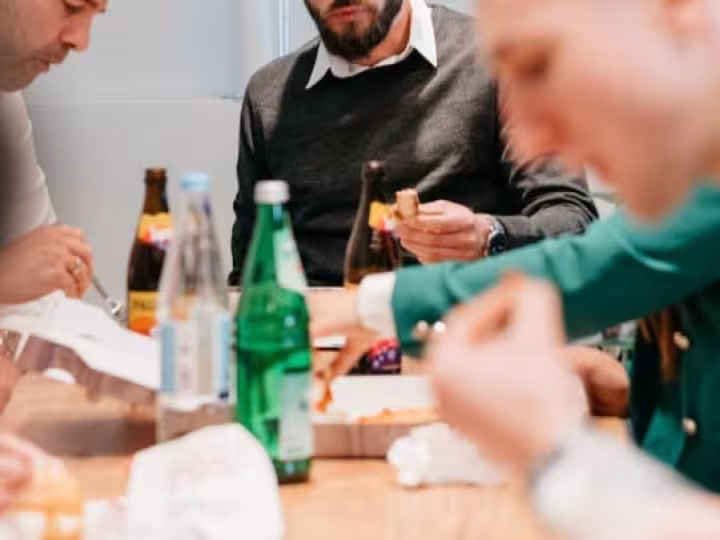 Menschen am essen